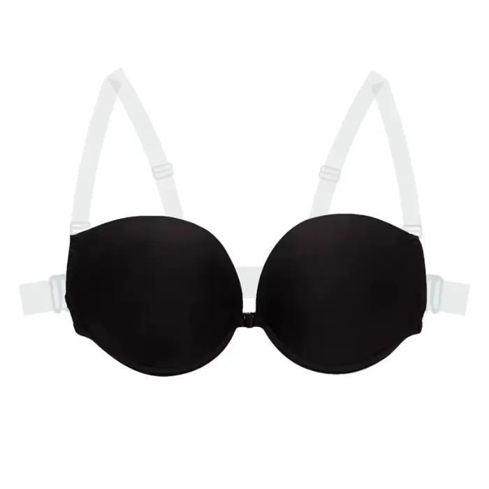 Soutien-gorge Invisible dos nu pour femmes, Lingerie Push Up Sexy, dos nu, sous-vêtements de mariage