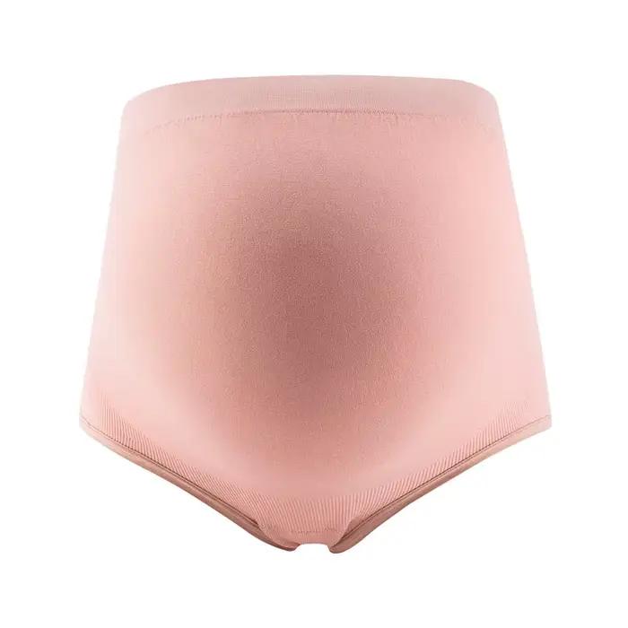 Culotte de maternité taille haute pour femmes, soutien du ventre complet, confortable et respirante,