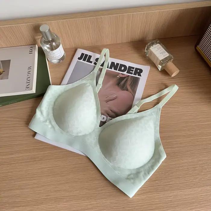 Soutien-gorge léopard sans couture, Design Push Up, sans fil, léger, confortable pour femmes, amélio