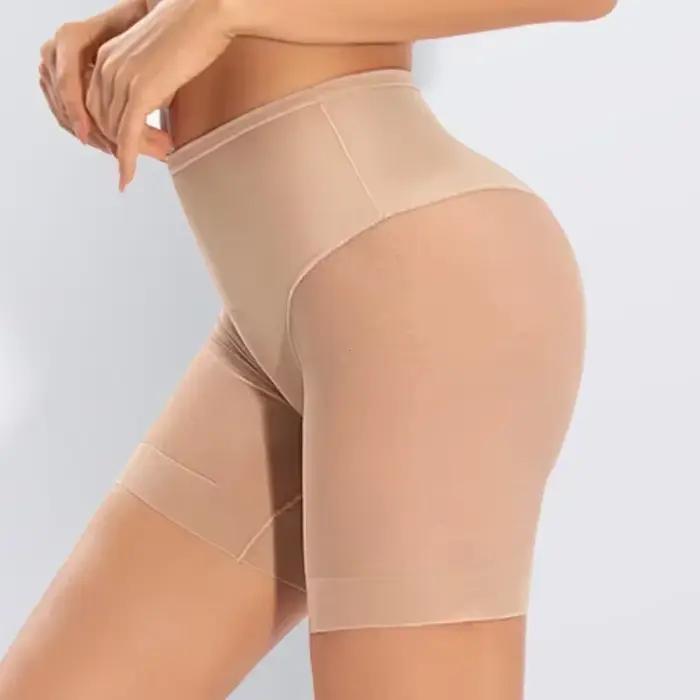 TUNIPants-Culotte slim taille haute pour femme, sous-vêtement amincissant en maille, vêtement sculpt