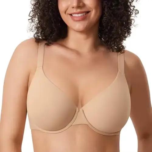Soutiens-gorge quotidiens Delimira pour femmes, soutien-gorge à couvrance complète, soutien-gorge sa