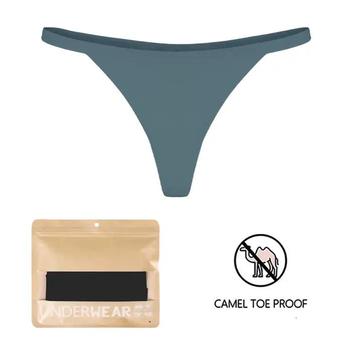 Culotte anti-camel toe invisible sans couture, string de sport anti-camel toe