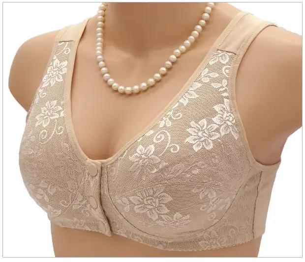 Soutiens-gorge sans armatures Khaki BHS 75-100 pour femmes, bonnets B C D, tailles 34 36 38 40 42 44