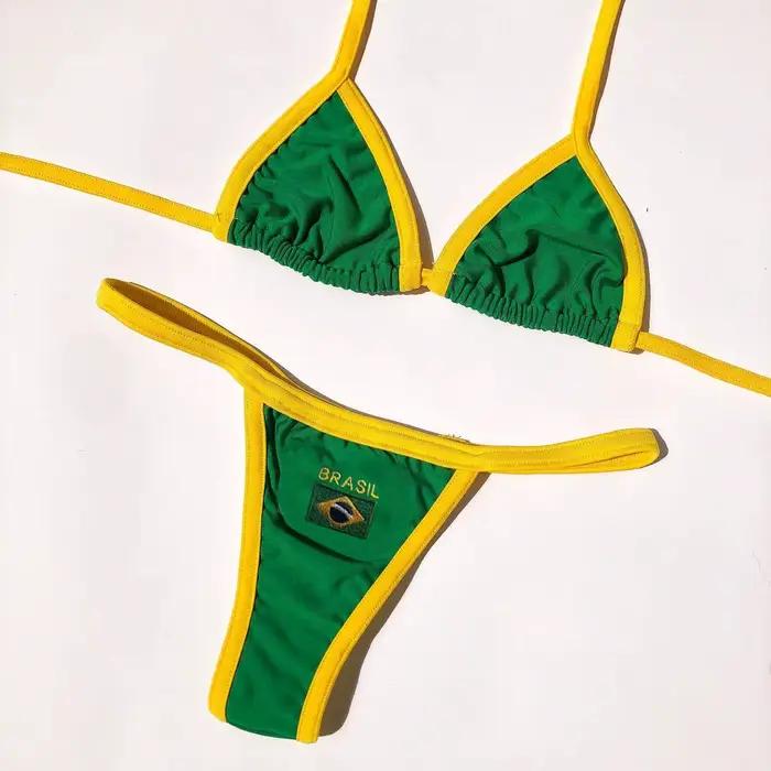 Ensemble de soutien-gorge Sexy mode sport string string vêtements de nuit sous-vêtements Lingerie fl