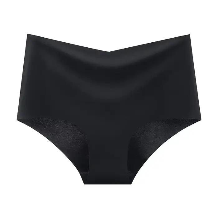 Culotte Invisible Confortable pour Femme, Slip Sans Couture, Sous-Vêtement Taille Haute, Lingerie So