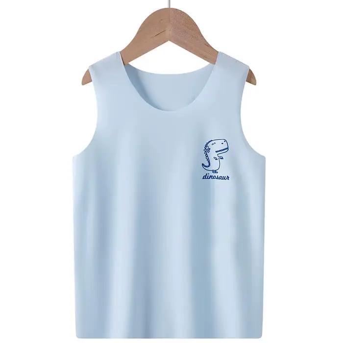 Chemise de nuit 100% coton pour filles, vêtements de nuit, dessin animé, été