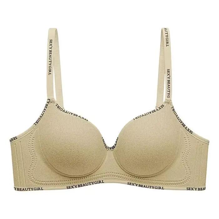 Soutien-gorge push-up pour petites poitrines, rembourré de 6 cm, sans fil, sans couture, invisible, 