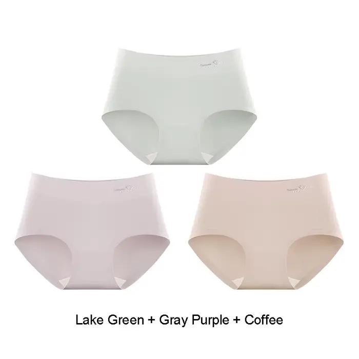 Culottes triangulaires pour femmes, sous-vêtements respirants, culottes tendance pour femmes, ensemb