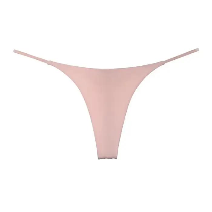 Femmes culottes tongs Sexy taille basse Lingerie et G cordes sous-vêtements slips Tanga