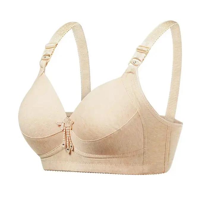Soutien-gorge Bralette pour Poitrines Généreuses 75 80 85 90 95 100 105 Bonnets B C D E en Coton Rem