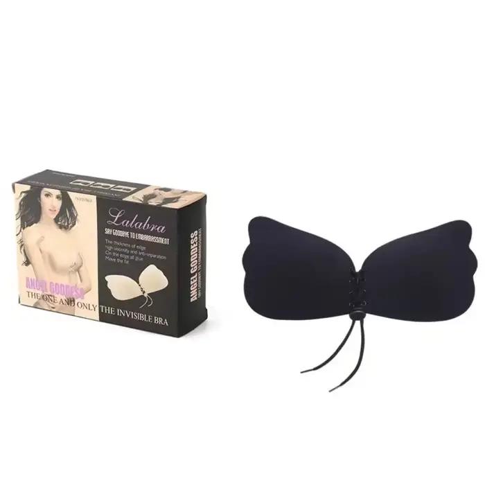 Soutien-gorge invisible en silicone, collant, sans bretelles, push-up, à coller