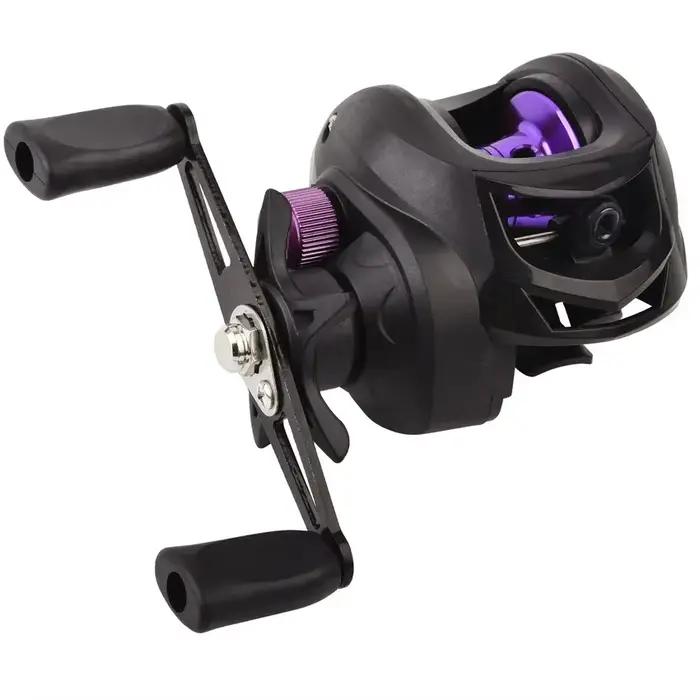 Moulinet Baitcasting 7.2:1, haute vitesse, longue prise de vue, empêche les emmêles de ligne, moulin