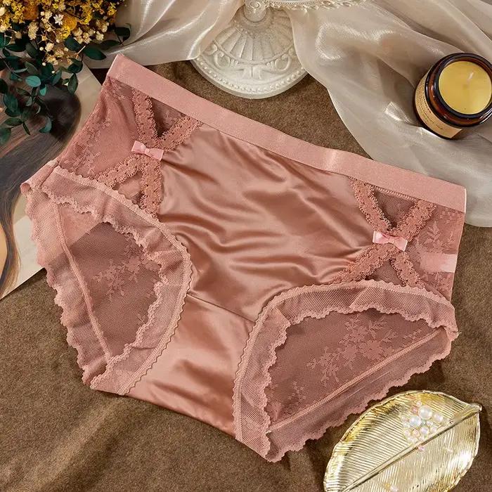 Culottes sexy à découpes, sous-vêtements pour femmes, dentelle sans couture, Ropa Interior Femenina,