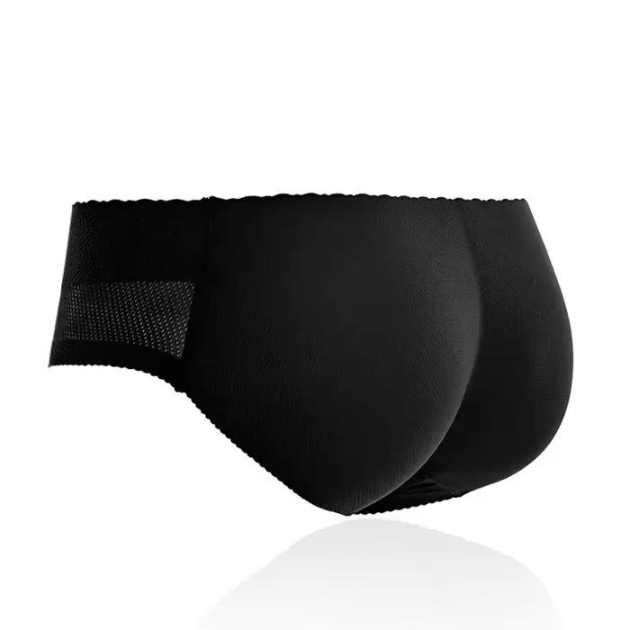 Culotte rembourrée rehausse-fesses pour femme, effet push-up, faux fessier, gaine sculptante