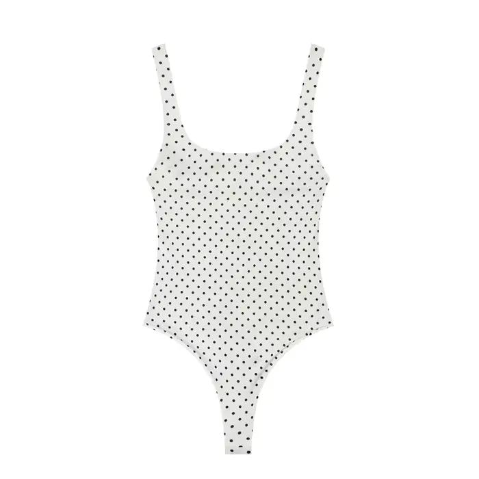 MUJER imprimé léopard body femmes hauts sans manche moulante combinaison femme une pièce tenues Sexy