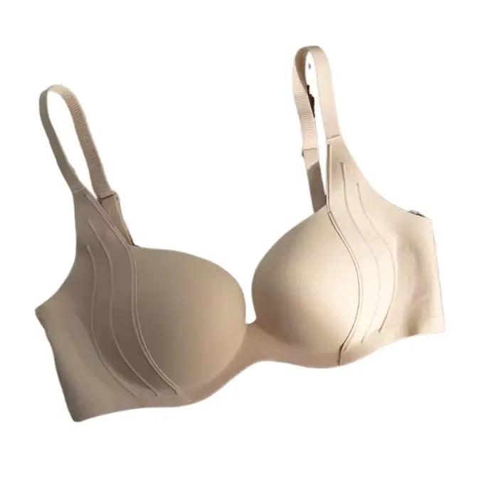 Soutien-gorge anti-gravité sans couture pour poitrine petite, soutien-gorge push-up rembourré avec s