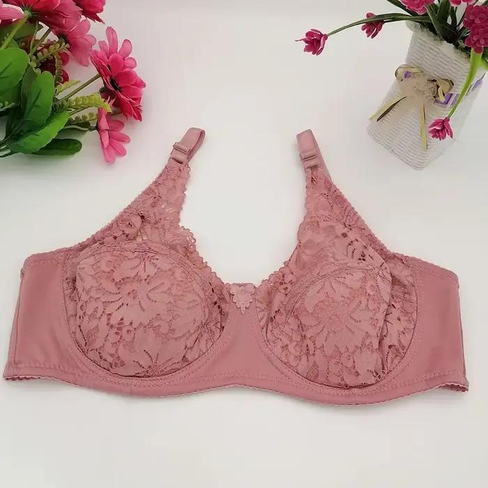 Soutien-gorge push up en V profond pour femmes, lingerie en dentelle, sous-vêtements en coton, mode 