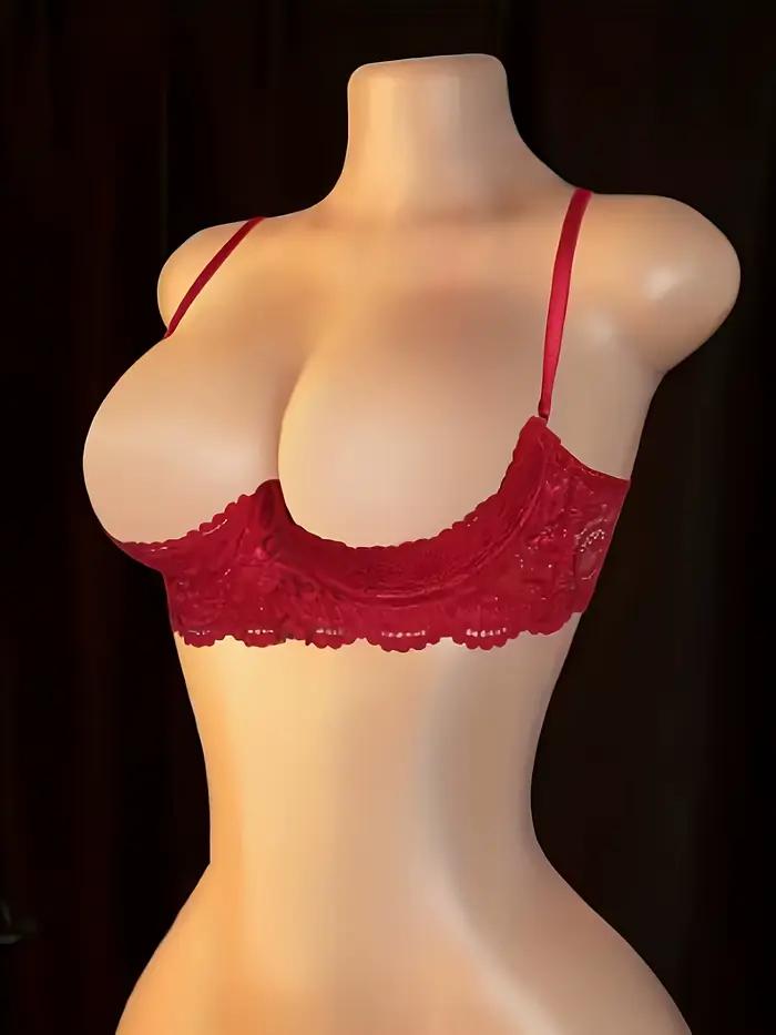 Soutien-gorge à armatures en dentelle pour femme, doux, agréable pour la peau, respirant, lingerie s