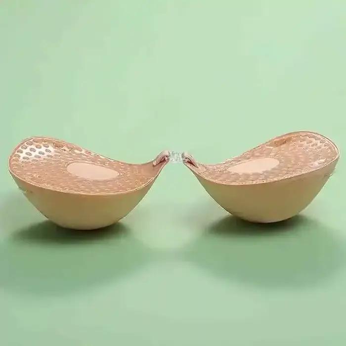 Épaissir 5cm Sexy femmes respirant adhésif soutien-gorge Silicone mamelon bande avant Push Up soutie