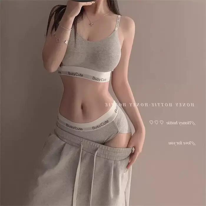Ensemble de soutien-gorge de sport pour les plus petits bustes: levage et soutien, anti-affaissement