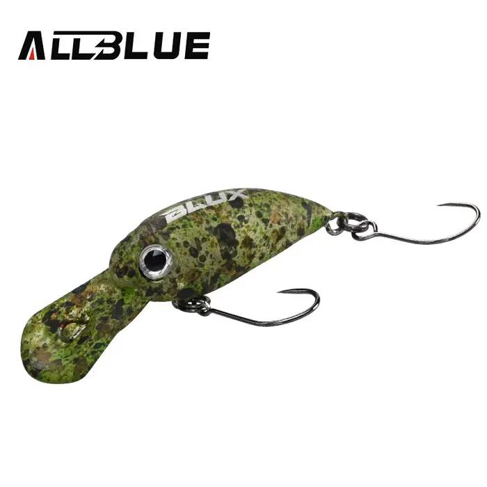 ALLBLUE Leurre flottant crankbait 1,6g 28mm Wobbler Minnow pour la pêche en eau douce, truite, appât