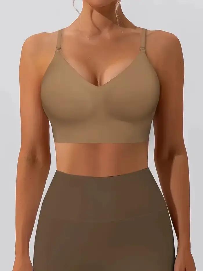 Soutien-gorge sans couture pour femme, dos nu, sans bretelles, lingerie d'été sexy, lingerie de mari