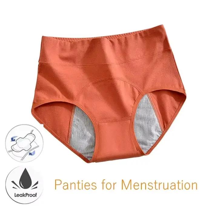 Culottes menstruelles WONTIVE en coton 95% et élasthanne 5% pour femmes, haute protection, confort maximal, grandes occasions, parfait pour offrir