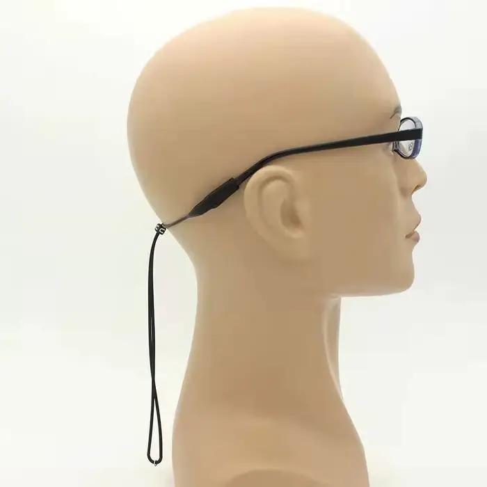 Nastaviteľné silikónové elastické popruhy na slnečné okuliare