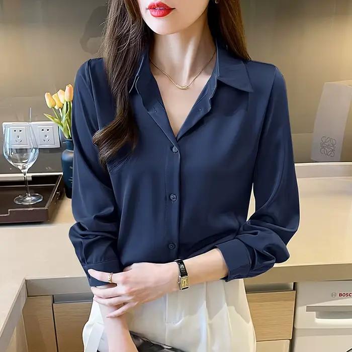nuisette en satin polyestere elastanne pour femmes style bureau dames nuit confortable moderne occassion travail