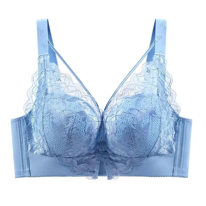 Soutien-gorge push-up en dentelle pour femmes, lingerie sexy, brassière sans fil, bonnet C D E, 52CDE