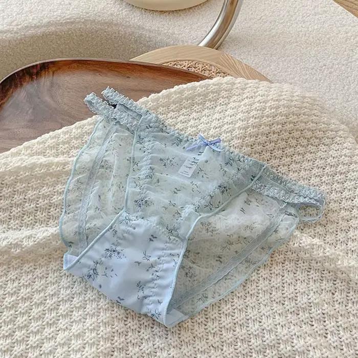 Dámske hipsters nohavičky s krížovým opaskom