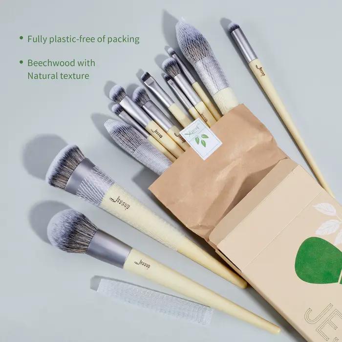 Jessup – súprava prémiových syntetických kefiek na make-up
