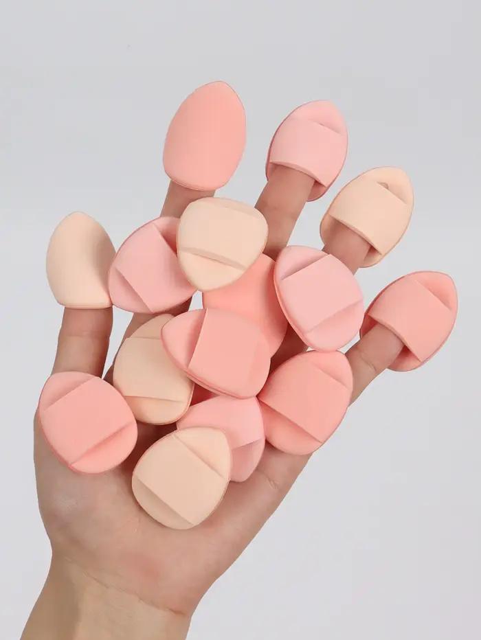 Sada práškových púdrových špongií na prsty s air cushionom