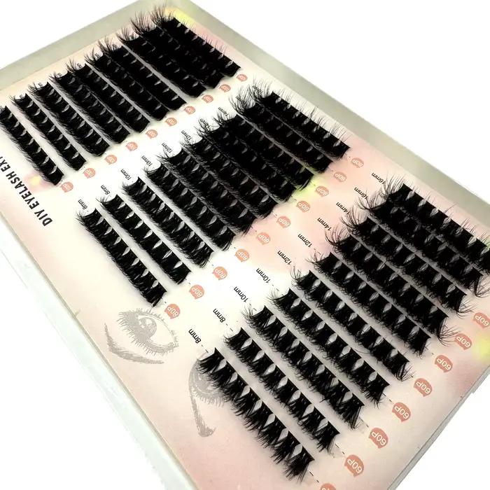 Faux cils HBZGTLAD épais et luxueux en cheveux synthétiques pour un regard expressif et durable pour femmes occasions spéciales
