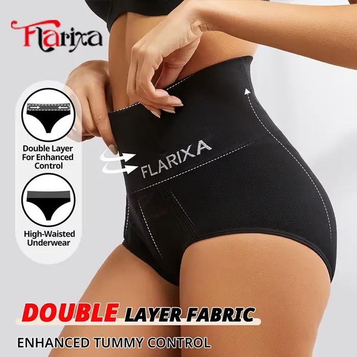Flarixa bezšvové tvarovacie nohavičky na kontrolu brucha pre ženy