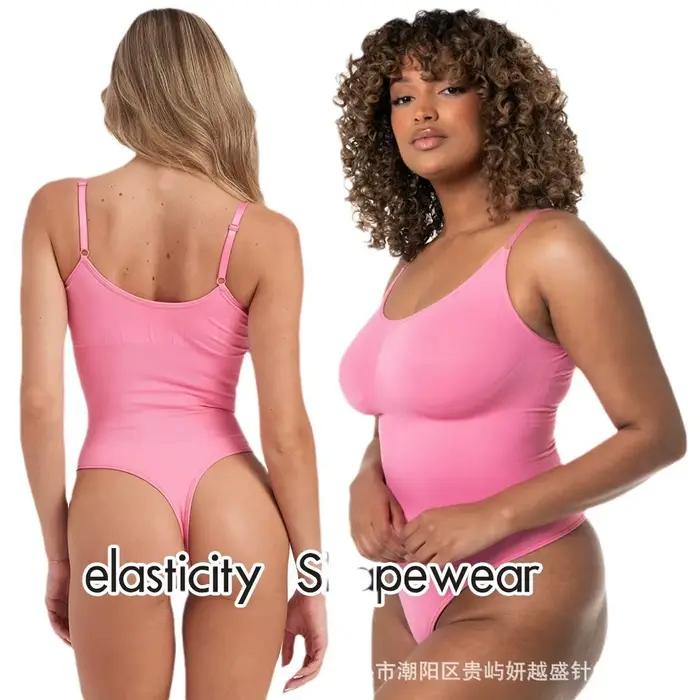 Veľká európska a americká veľkosť Shapewear Body pre ženy Tielko Podprsenka Tvarovacie telo Vysoký pás Zdvíhanie bokov Redukcia brucha