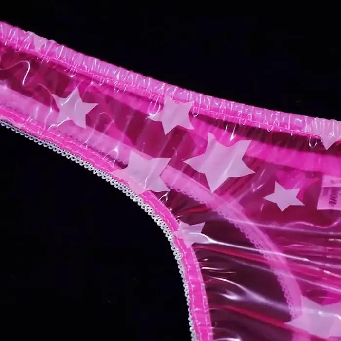 Priehľadné PVC nohavičky pre mužov a ženy