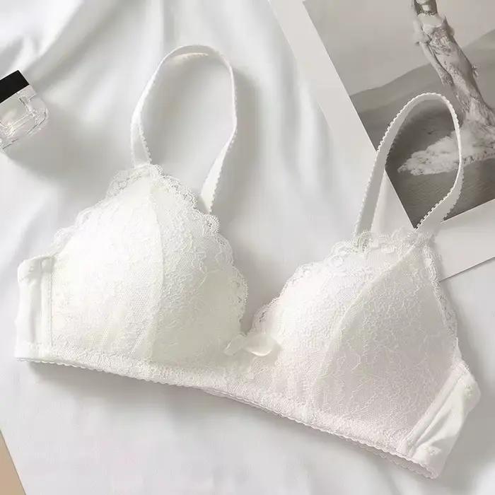 Lacná podprsenka pre dievčatá Sexi čipkovaná