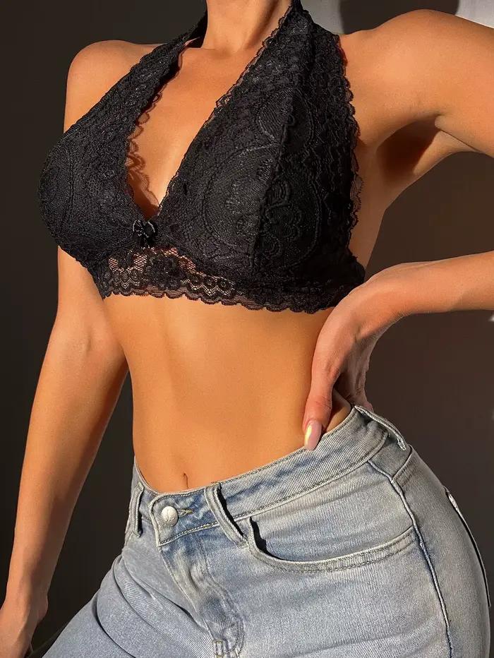 Sexy push-up podprsenka pre ženy s podväzkami