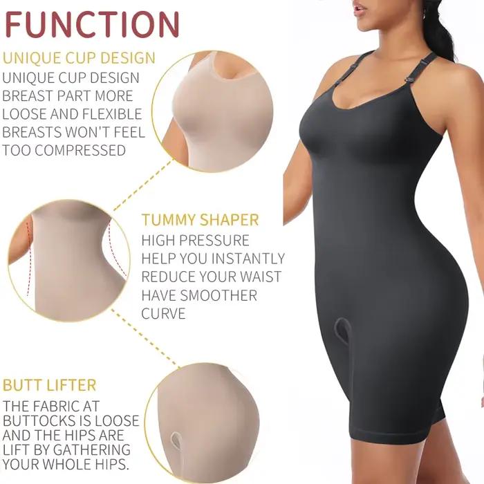 Body de soutien féminin invisible et confortable pour une silhouette affinée et relevée, idéal pour la grossesse et après l'accouchement
