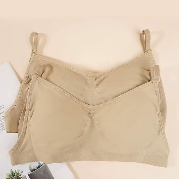 Bezšvová neviditeľná športová podprsenka pre ženy