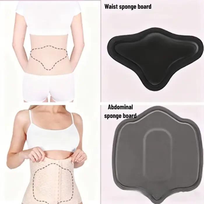 Planche Ab post-chirurgie liposuccion, molleur lombaire, panneau arrière de liposuccion, panneau de Compression en mousse post-chirurgie