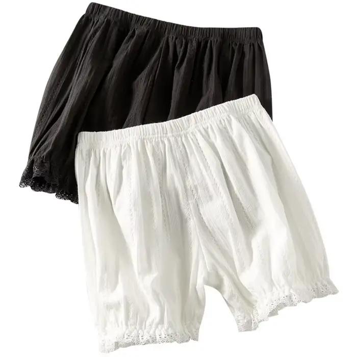 Pantalons courts Anti Friction pour fille Anti-éblouissement pour femmes pantalons courts de sécurité Shorts élastiques femmes slips lanterne pantalons courts