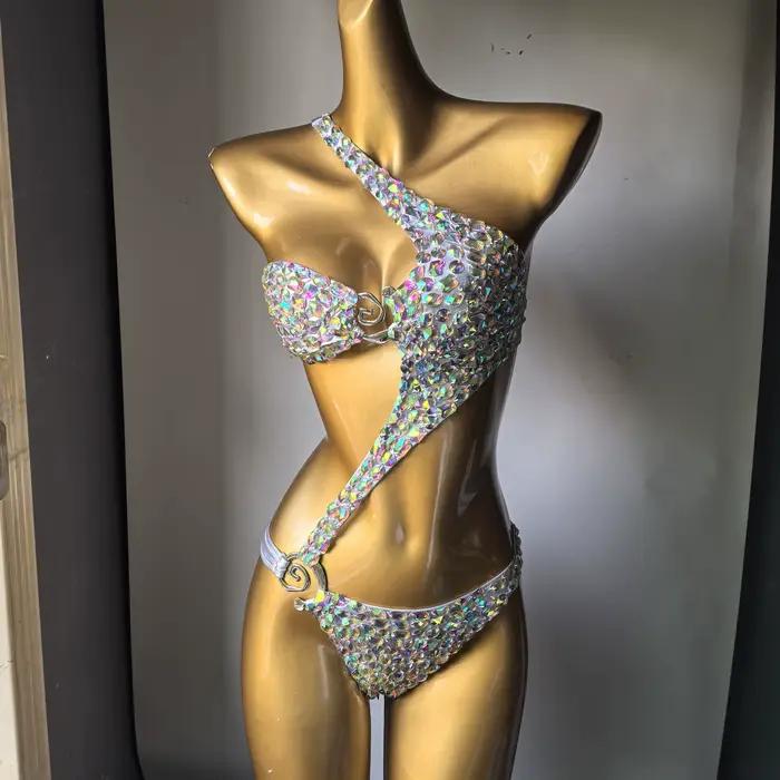 2025 nový módny plavkový bar bikini diamantový
