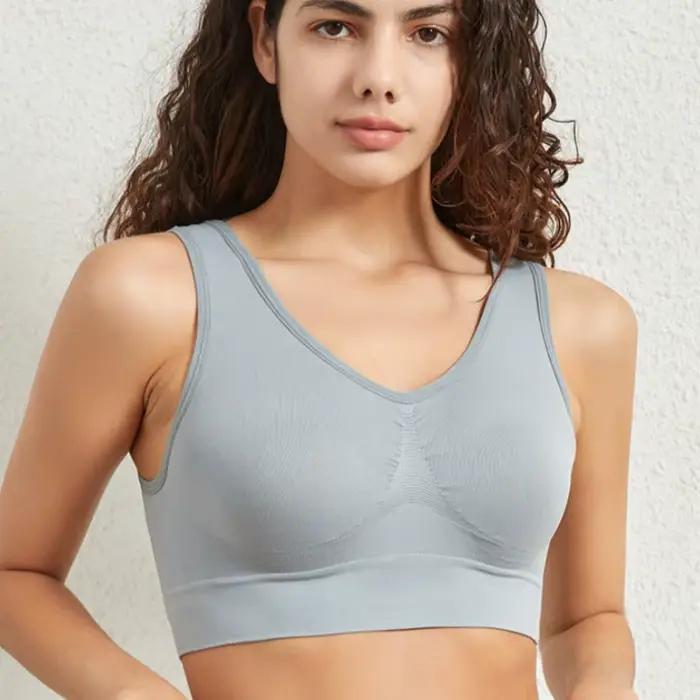 Bezšvová push-up podprsenka pre ženy