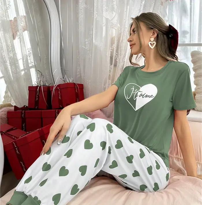 Dámske pyžamo Letná nočná košeľa Sada pyžám pre ženy Sady