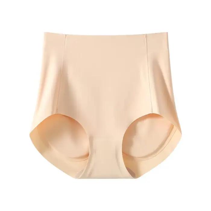 Culotte d'Été en Silicone Sans Couture, Sous-Vêtement Modelant les Hanches et les Fesses, Coussinets Push Up, Lingerie Sexy