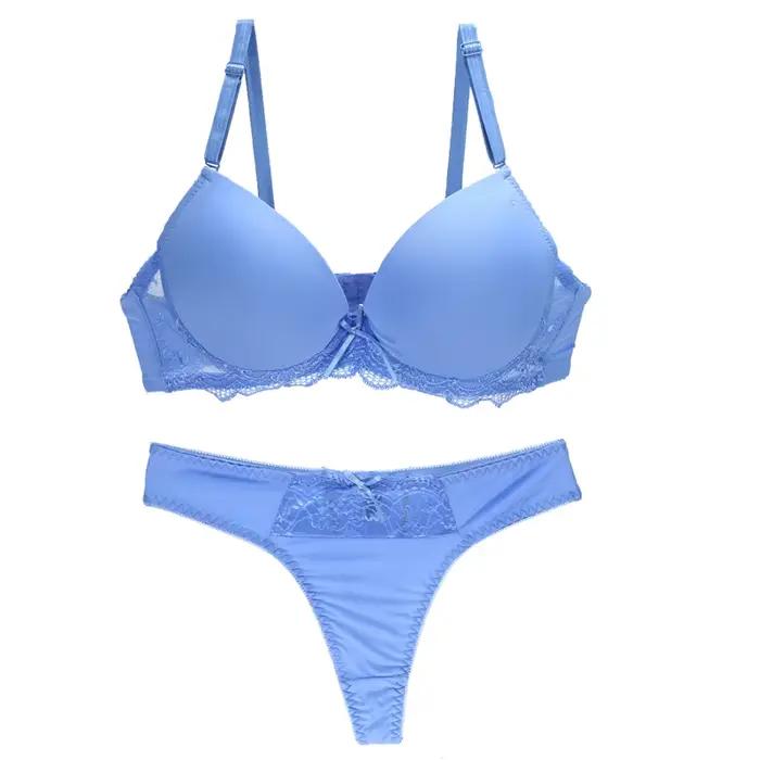 Ensemble de Soutien-Gorge Luxueux en Dentelle Saturée pour Femme, Bonnet BCDE, Sous-Vêtements à l'Arrière des Cheveux, Lingerie sans Doublure, Nouvelle Collection 2023