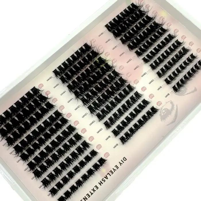 Faux cils HBZGTLAD épais et luxueux en cheveux synthétiques pour un regard expressif et durable pour femmes occasions spéciales