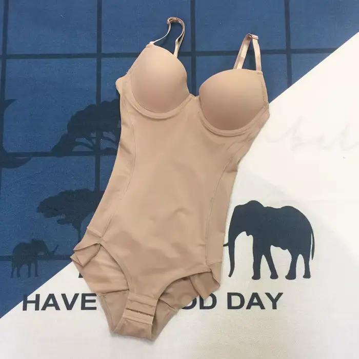 Body blanc à armatures pour femmes, sous-vêtements soyeux, extensibles, couleur unie